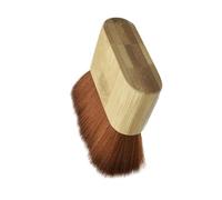 POPETPOP Spazzola per Chioma Supporto da Tavolo Base in Legno e Setole in Nylon Design Elegante Impugnatura Antiscivolo per Saloni di Barbiere e Uso Domestico