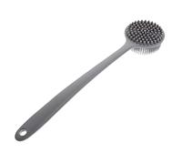 POPETPOP Spazzola Per La Pulizia in Silicone Con Manico Lungo Spazzola Per La Schiena Doccia Accessori Bagno Massaggiatore Anticellulite Rimuove Grasso Liscia Utilizzo Sport Attività All'es