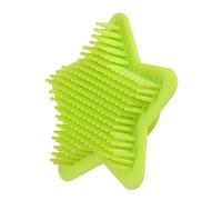 POPETPOP Spazzola Silicone Per Bagno e Massaggio Per Scrubber Per Con Funzione Di Pulizia Delicata e Stimolazione Della Circolazione Sanguigna Verde