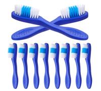 POPETPOP Spazzolino da Denti Minuscolo con Manico Corto Morbido 20 Pezzi Blu per Orale in Carcere e Portatile da Viaggio per Cure Odontoiatriche Correttive