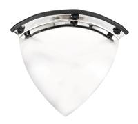 POPETPOP Specchio Convesso da Parete Sicurezza con Ampio Angolo di Visione per Supermercati e Garage Specchio Angolare Acrilico per Interni ed Esterni Facile Installazione Riduce Punti