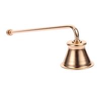 POPETPOP Spegnicandela in Ferro Oro e Resistente Non Danneggia Lo Stoppino, Accessorio per Spegnere Candele in Casa Pratico Design Portatile
