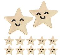 POPETPOP Spilla a Forma di Stella Cinque Punte 12 Pezzi, Distintivo Patriottico per Memorial Day e Festa del 4 Luglio, Accessorio Leggero da Bavero per Uomo e Donna, Decorazione per Zaino