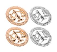 POPETPOP Spilla da Bavero Bilancia della Giustizia 4 Pezzi Spille da Uomo per Avvocati e Studenti di Giurisprudenza Accessori Legali in Metallo Dorato e Argentato per Abbigliamento