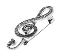 POPETPOP Spille Note Musicali Strass Spille in Decorative per Abbigliamento da Festival per Donne