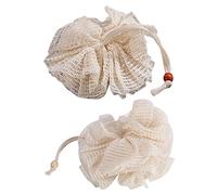 POPETPOP Spugna da Bagno e Doccia in Luffa Set 2 Pezzi, Scrub Corpo Doccia a Soffio Morbido e Schiumogeno, Esfoliante Delicata per Pulizia Profonda della Pelle Uomo e Donna Colore Casuale