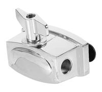 POPETPOP Staffa Montaggio Gamba Tom in Lega, Supporto Hardware Per Batteria Per Strumento a Percussione, Accessori Tom Kit Per Stabilità Strumenti Musicali