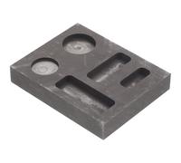 POPETPOP Stampo per in Grafite Kit per Forno di Fusione Stampo in Grafite Slot per Oro e Argento Strumento per Fusion Oro Argento