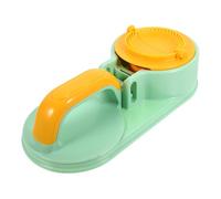 POPETPOP Stampo per Ravioli e Dumpling in Plastica Verde Utensile Manuale Multifunzionale per Sigillare e Formare Involucri Resistente e Facile da Usare in Cucina