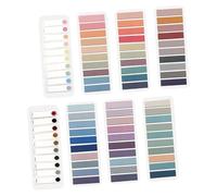 POPETPOP Strisce Indicatrici Colorate Set Marcatori Pagina Portatili per Note Autoadesive per e Adatte per Casa e Ufficio