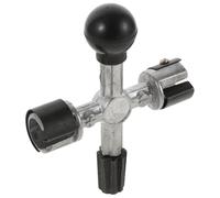 POPETPOP Strumento di Pulizia Terminali Batteria Auto a 4 Vie Raschietto per Contatti Batteria Durevole Kit Spazzole per Pulitore Terminali Elettrici Manutenzione Batterie Veicoli