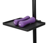 POPETPOP Supporto Mixer Nero in Abs Vassoio Porta Microfono Clip Facile da Pulire, per Microfono Sound Card e Trasmissioni Live