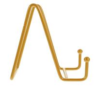 POPETPOP Supporto per Cavalletto e Portapiatti in Metallo Vintage da Tavolo Finitura Bronzo, Misura Media, Adatto per Esposizioni Fieristiche, Musei e Ristoranti