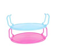 POPETPOP Supporto Per Cottura a Vapore e Griglia Per Vassoio Da Cucina in Pp 2 Pezzi Struttura a Strati Per Pentola a Pressione e Forno a Vapore Uso Versatile in Cucina