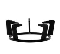 POPETPOP Supporto per Pentole in Ghisa Design Ottimizzato per Distribuzione del Calore, Griglia Antiscivolo per Fornelli a Gas, Adatto per Cucine Professionali e Casalinghe
