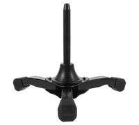 POPETPOP Supporto Pieghevole Nero in Ferro Abs e Spugna Stabile e Antiscivolo Design Moderno per Clarinetto e Flauto per Esibizioni Musicali in Diversi Luoghi