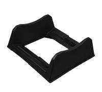 POPETPOP Supporto Regolabile per Ruota di Scorta per Rimorchi e Semi Rimorchi Portagomme da Parete per Garage e Veicoli Struttura Robusta per Pneumatici Pesanti Nero