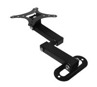 POPETPOP Supporto TV Muro Fisso per Monitor da Staffa e Girevole per Schermi Piatto e LED Installazione Facile Resistente Angolo di Visione Ottimale e Sicurezza Garantita