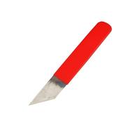 POPETPOP Taglierina per Pelle in Acciaio Resistente Spatola Smussata Compatta per Scarpe Strumento Leggero per Rifiniture e Sbucciatura della Pelle Facile da Trasportare e Pulire