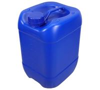 POPETPOP Tanica per Liquidi Impilabile 10l in Plastica Blu con Coperchio e Tappo Sigillato, Scala Graduata, Manico, Contenitore per Acqua per Outdoor e Magazzino
