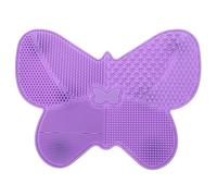 POPETPOP Tappetino Usare in per e Make Silicone Up Pulizia Pennelli o a Forma Farfalla Ventosa Sul Retro Profonda da Facile di in Casa Salone di Bellezza