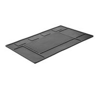POPETPOP Tappeto Antiscivolo per Barbiere in Silicone Superficie Magnetica e Design a Zone Logiche, per Postazioni di Lavoro Professionali e Strumenti da Taglio