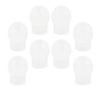 POPETPOP Tappi Auricolari in Silicone Trasparente Morbidi a Forma di Zucca 8 Pezzi per Stetoscopio Accessori per Valutazioni Mediche Lunghe Ore