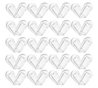 POPETPOP Tappi Rotondi in Pvc per Lavastoviglie 200 Pezzi, Protezione Sicura Contro Infortuni, Facili da Usare, Accessori per Cestelli Lavastoviglie Semi Incasso