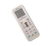 POPETPOP Telecomando per Condizionatore Grande Schermo Lcd, Design in Plastica Leggero e Compatibile per Casa e Ufficio Durante le Vacanze Estive