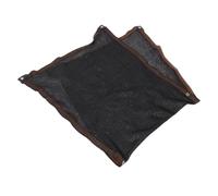 POPETPOP Telo Ombreggiante in PE Nero per Giardino e Pollaio, Resistente all'Usura con Eccellente Circolazione d'Aria, per Esterni e Cortili