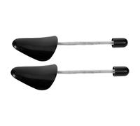 POPETPOP Tendiscarpe e Allargascarpe da Donna Regolabili in Plastica Nera Estensori per Stivali e Scarpe Inserti Modellanti Leggeri per Viaggi Mantengono la Forma e Migliorano Comfort