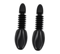 POPETPOP Tenditore per Scarpe Uomo in Plastica Nero 2 Pezzi, Regolabile da 38 a 46, Facile da Pulire, Prolunga la Vita delle Scarpe