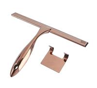 POPETPOP Tergivetro Multifunzione in Acciaio Inossidabile Raschietto per Bagno Cucina Doccia Strumento Durevole e Versatile per Pulizia Vetro Specchi e Auto