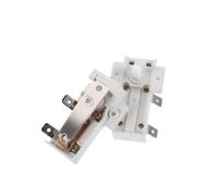 POPETPOP Termostato per Radiatore Elettrico 2 Pezzi Regolatore di Temperatura Plastico Bianco per Riscaldatori Silenziosi Adatto per Camere e Uffici