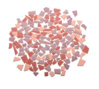 POPETPOP Tessere Mosaico Ceramiche Irregolari per Principianti, 400 G | Smaltate, Bordi Levigati e Forme Mini, per Cucina e Bagno, Facili da Tagliare