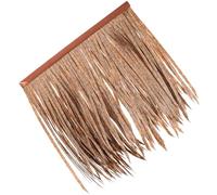 POPETPOP Tetto di Paglia Artificiale Realistico Resistente al Fuoco per Giardino Design Naturale in Pe e Pp per Decorazioni Paesaggistiche Fai da Te e Gazebo Rustici