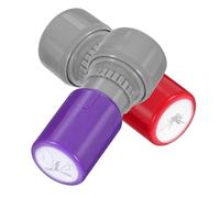 POPETPOP Timbro Scherzoso Autoinchiostrante 2 Pezzi Motivo Falsa e Vera, Giocattolo Divertente per Feste, Carnevale e Pesce D'aprile, Forniture per Scherzi Interattivi e Regali Originali