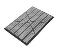 POPETPOP Toppa per Pedaliera Auto Antiscivolo in Materiale Pp e Pvc Resistente All’usura, Riparazione Tappetino Poggiapiedi per Interno Veicolo, Installazione Rapida e Duratura