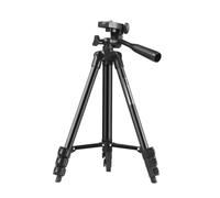 POPETPOP Treppiede Mini Per Proiettore e Fotocamera Supporto Pratico Per Streaming Live e Pesca Nero