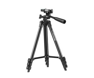 POPETPOP Treppiede Mini Per Proiettore e Fotocamera Supporto Pratico Per Streaming Live e Pesca Nero