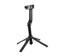 POPETPOP Treppiede Selfie Stick Estensibile Alluminio con Supporto Quadripode Rinforzato Porta Portatile per Video e Live Streaming