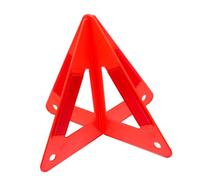 POPETPOP Triangolo Riflettente Pieghevole per Avvertimento Sicurezza Portatile per Emergenze Facile da Installare Resistente alle Design Compatto per Auto e Veicoli