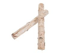 POPETPOP Tronchetti di Legno di Betulla Naturale 2 Pezzi per Decorazioni Rustiche e Artigianali, per Matrimoni e Arredamento Interno