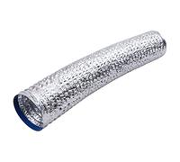 POPETPOP Tubo Di Scarico Essicatore Condotto Dell'aria Flessibile Tubo D'aria Tubo Di Sfiato Accessori Da Cucina Canalizzazione in Lamina Di Alluminio Foglio Di Alluminio Argento