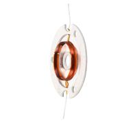 POPETPOP Tweeter Speaker ad Alta Frequenza 300w 4 Ohm, Diaframma in Alluminio 25mm, Argento, per Parti di Altoparlanti Musicali e Sistemi Audio, per Palco e Grandi Sale Conferenze