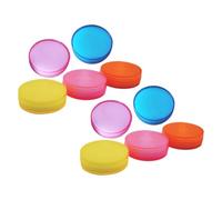 POPETPOP Umidificatori Dita Spugna 10 Pezzi per Gestione Denaro Ufficio Contanti Inumidisci Dita per Carta Antiscivolo Efficienza Lavoro Banche Negozi Colore Casuale