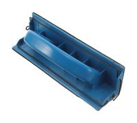 POPETPOP Utensile per Angoli Muro per Cartavetrata, Doppio Morsetto Blu | Controllo Accurato, Riduce la Fatica della Mano, per Pareti Prima della Verniciatura e Lisciatura del Soffitto