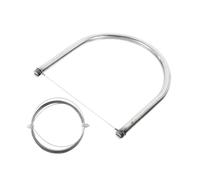 POPETPOP Utensili per Taglio Argilla in Acciaio Resistente Strumenti Resistenti e Leggeri per Modellare Argilla e Ceramica Forniture Fai da Te per Scultura e Lavorazione Artigianale