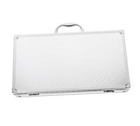 POPETPOP Valigetta in Alluminio Leggera e Resistente per Attrezzi Piccola Portautensili con Chiusura Sicura e Rinforzati Custodia Portatile per Lavoro Viaggio e Fai da Te