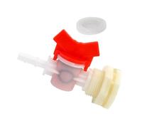 POPETPOP Valvola Ardiglione Sostituzione Connettore per Flessibile Rubinetto del Secchio in Plastica per Abbeveratoio per Conigli Serbatoio Accessorio Irrigazione